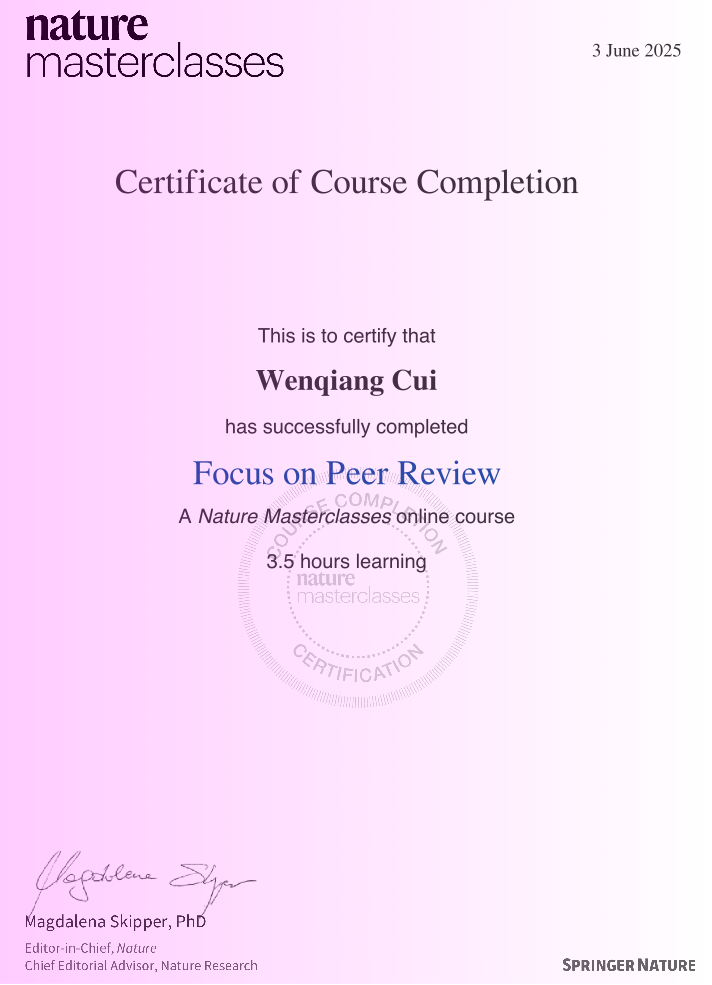 Nature Masterclasses